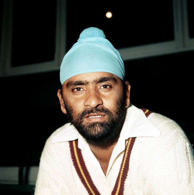 Happy Birthday To Indian Former Cricketer Bishan Singh Bedi  