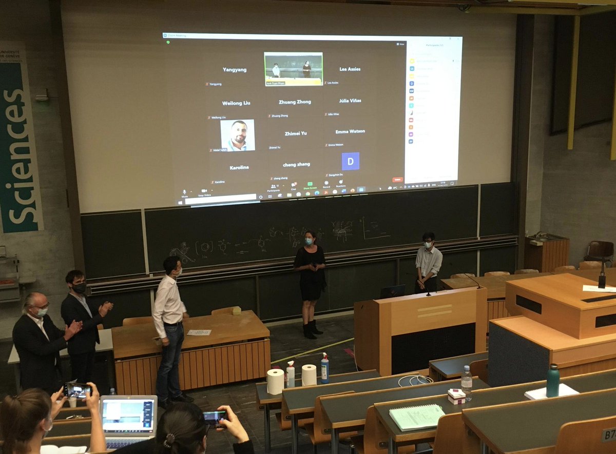 Congratulations Dr. Pham – outstanding discussion with <a href="/TiefenbacherLab/">TiefenbacherLab</a>, wonderful to be back live, with hybrid participation from all over the world

<a href="/UniGe_OrgChem/">UniGE - Organic Chemistry Department</a> <a href="/sciences_UNIGE/">Faculty of Science | UNIGE</a> <a href="/UNIGEnews/">Université de Genève</a> @NCCR_ChemBio @NCCR_MSE