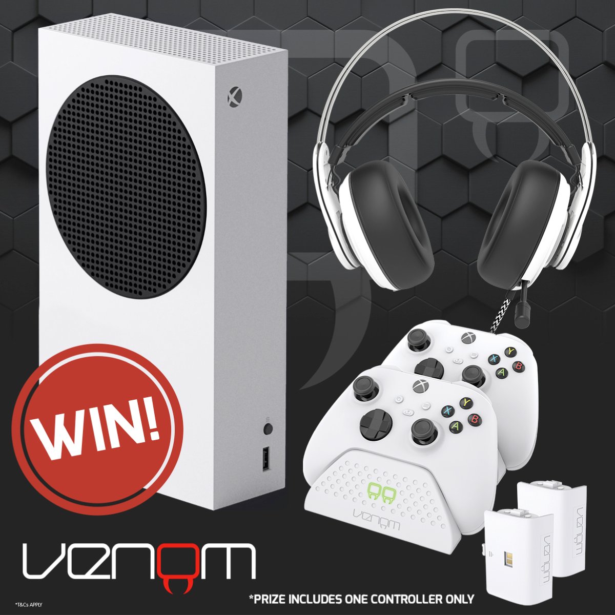 🕹️#COMPETITION TIME🕹️

We've teamed up with <a href="/VenomGamingUK/">Venom UK</a> to giveaway this gaming bundle;  an #Xbox Series S, Venom Stereo Gaming Headset &amp; docking station - ideal for Christmas!

For a chance to #WIN, simply FLW/RT &amp; COMMENT WHO you'd give this to!

Competition ends 9am 27/9/21