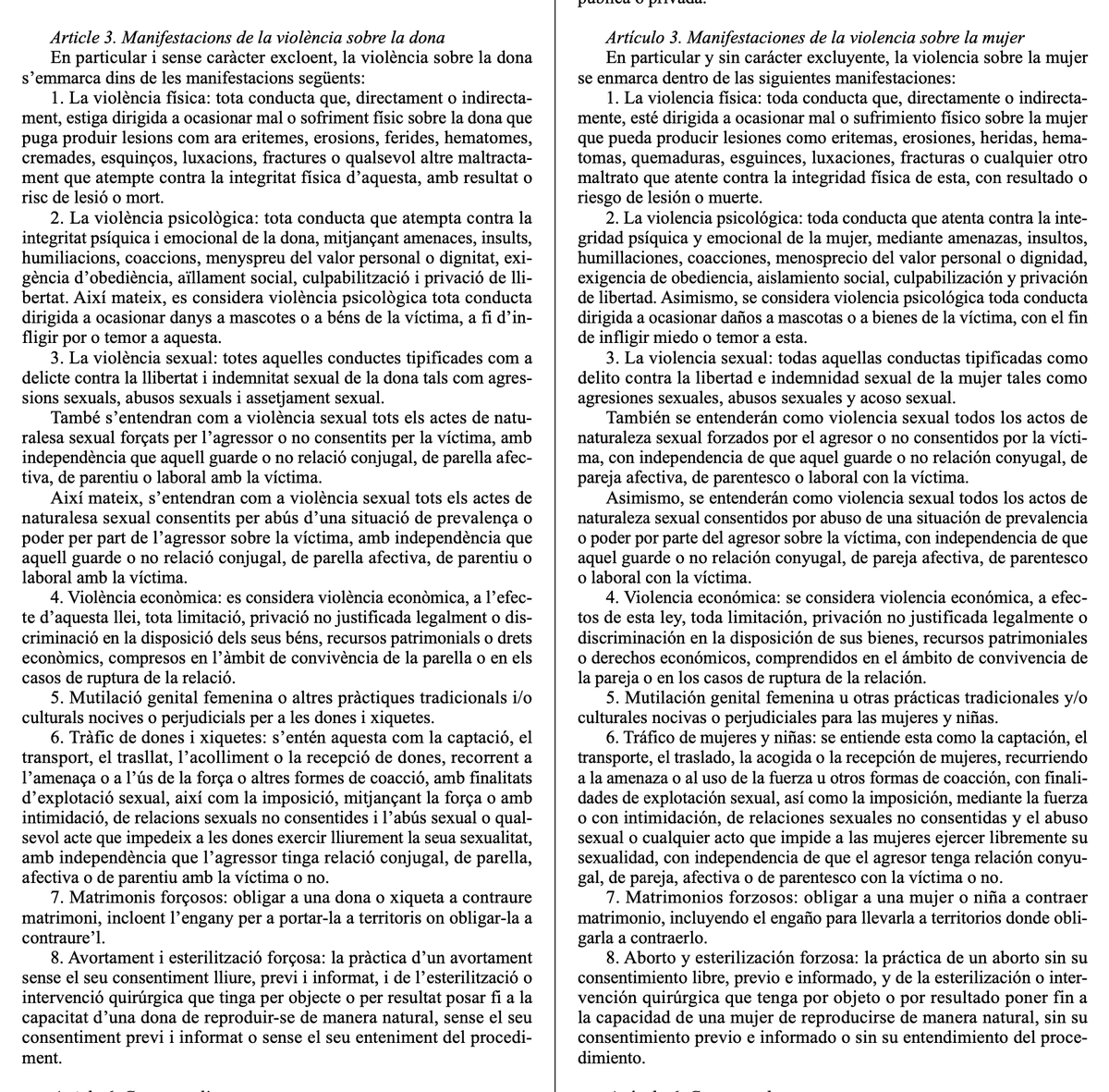 En realitat la legislació valenciana ja reconeix des de 2019 l'explotació sexual i la tracta com a violència contra les dones.
Però en tot cas, gràcies per aportar: