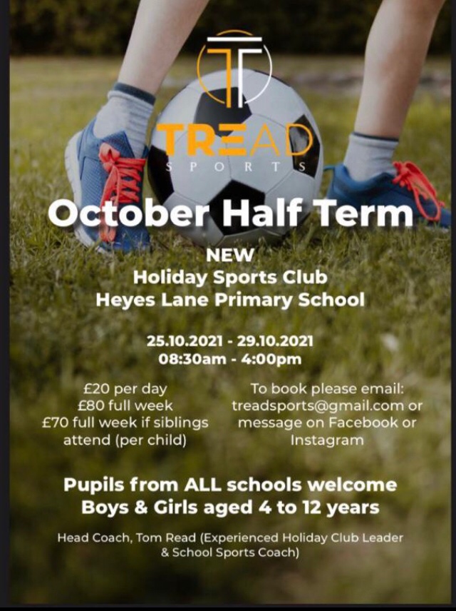 SpringfieldSPS's tweet photo. Looking for some Half Term Sports? Look no further! ⚽️🏀🎾🏏🥅😊
@thomasread3644 
#active #fun #sports #Octoberhalfterm https://t.co/iqiYUsuUje