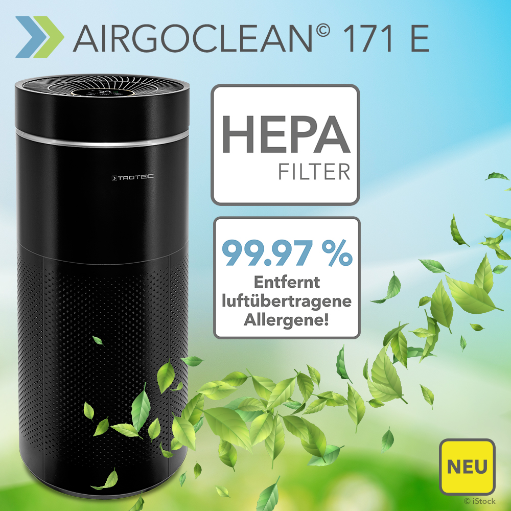 TROTEC24's tweet image. NEU Design-Luftreiniger AirgoClean® 171 E – reduziert Infektionsrisiken dank Filterung von bis zu 99,97 % aller Schadstoffe aus der Raumluft. Mehr im Blog!
#AirgoClean #Angebotspreis #Atemluft #Design #HEPA #Luftreiniger #Markenqualität #Raumluft #schadstofffrei #Vorfilter #Shop
