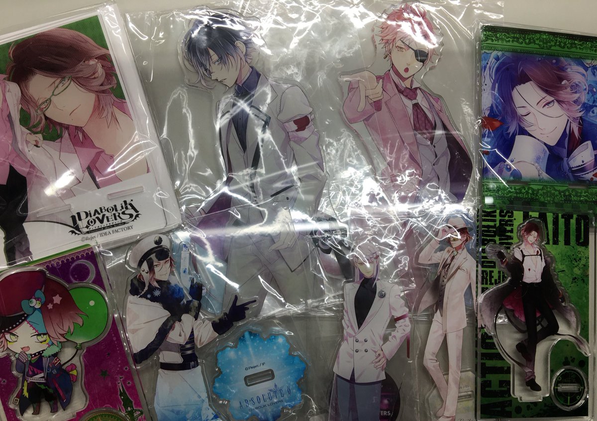 入荷情報】 ｢DIABOLIK LOVERS｣グランデアクスタ、アクリルスタンドや猫
