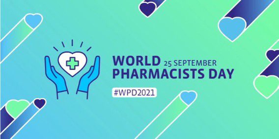 Happy World Pharmacist #wpd2021 to all my pharmacy colleagues! Proud to be part of the profession today and every day!