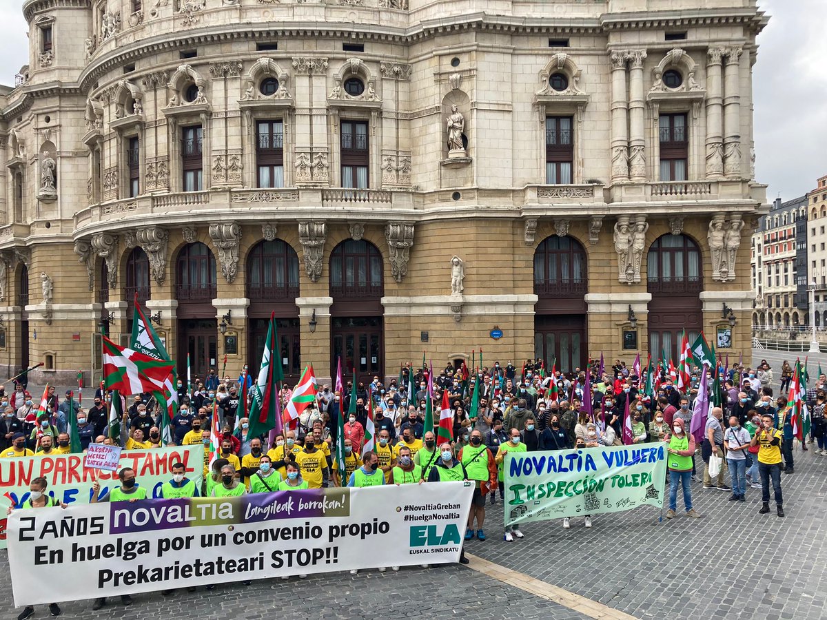 Eknevergiveup's tweet photo. @Novaltia Bizkaia 796 días en lucha por UN CONVENIO DIGNO Y JUSTO!!! NO A LOS DESPIDOS!!! NO A LA DOBLE ESCALA SALARIAL!!! SI AL DIALOGO Y A LA NEGOCIACIÓN!!! #DespidosNo #NovaltiaConvenioDignoYa #FelizSabadoATodos https://t.co/Ydcc8O2Emc