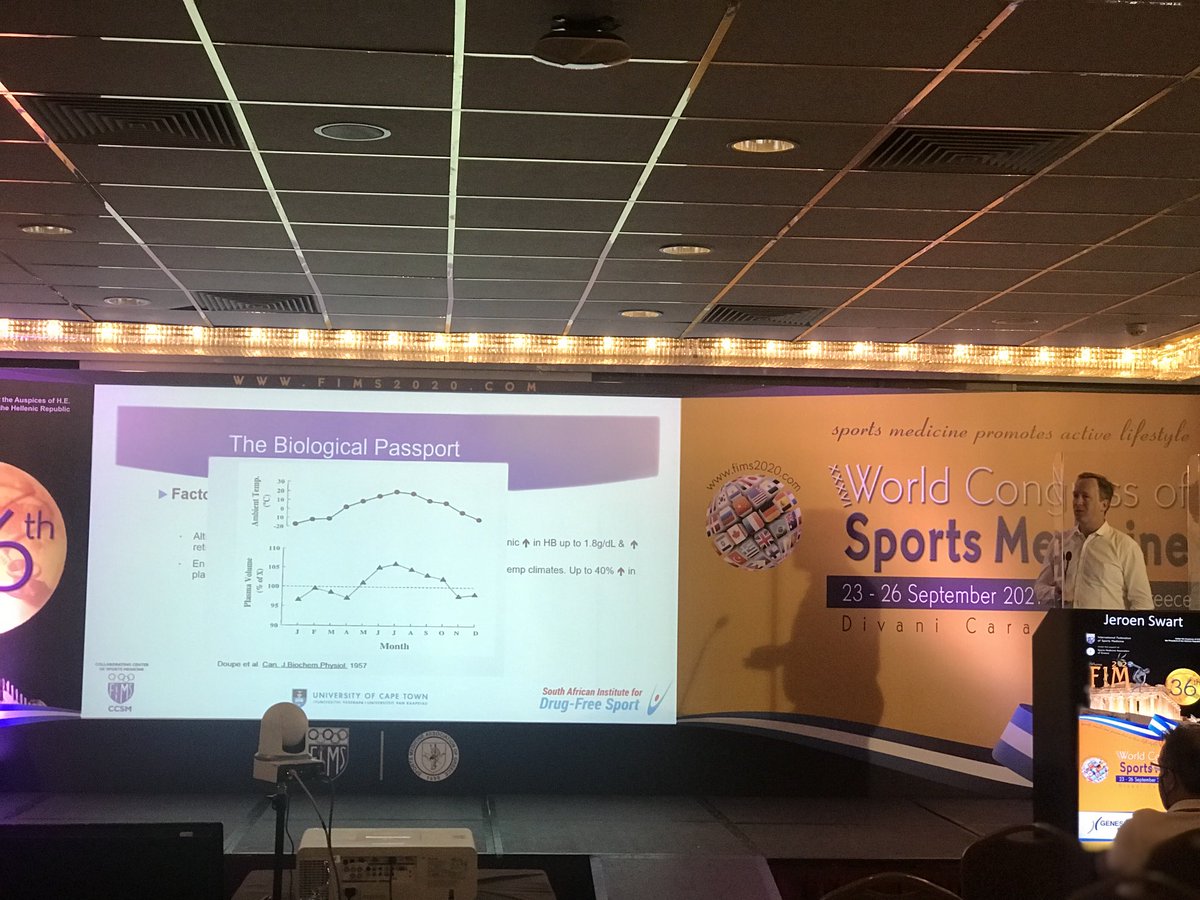 FimsOrg's tweet photo. Another impressive talk by @JeroenSwart on why Anti-Doping needs to modernise! We are clearly not winning the war against doping
#FIMS2020
#AntiDoping https://t.co/c38paElkjI