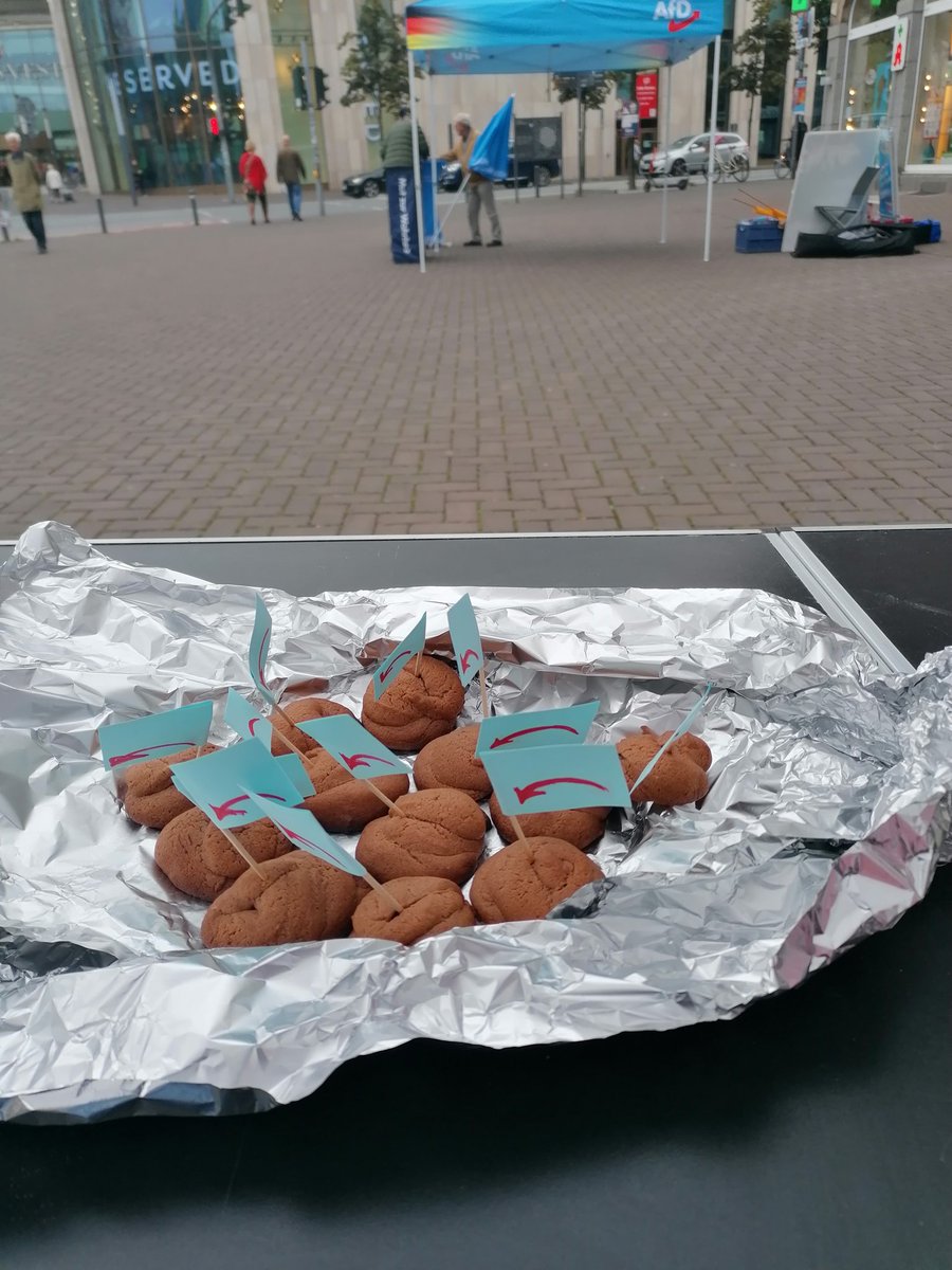 Symbol Bild des #fckafd Wahlkampfes.
#Deutschlandaberanal