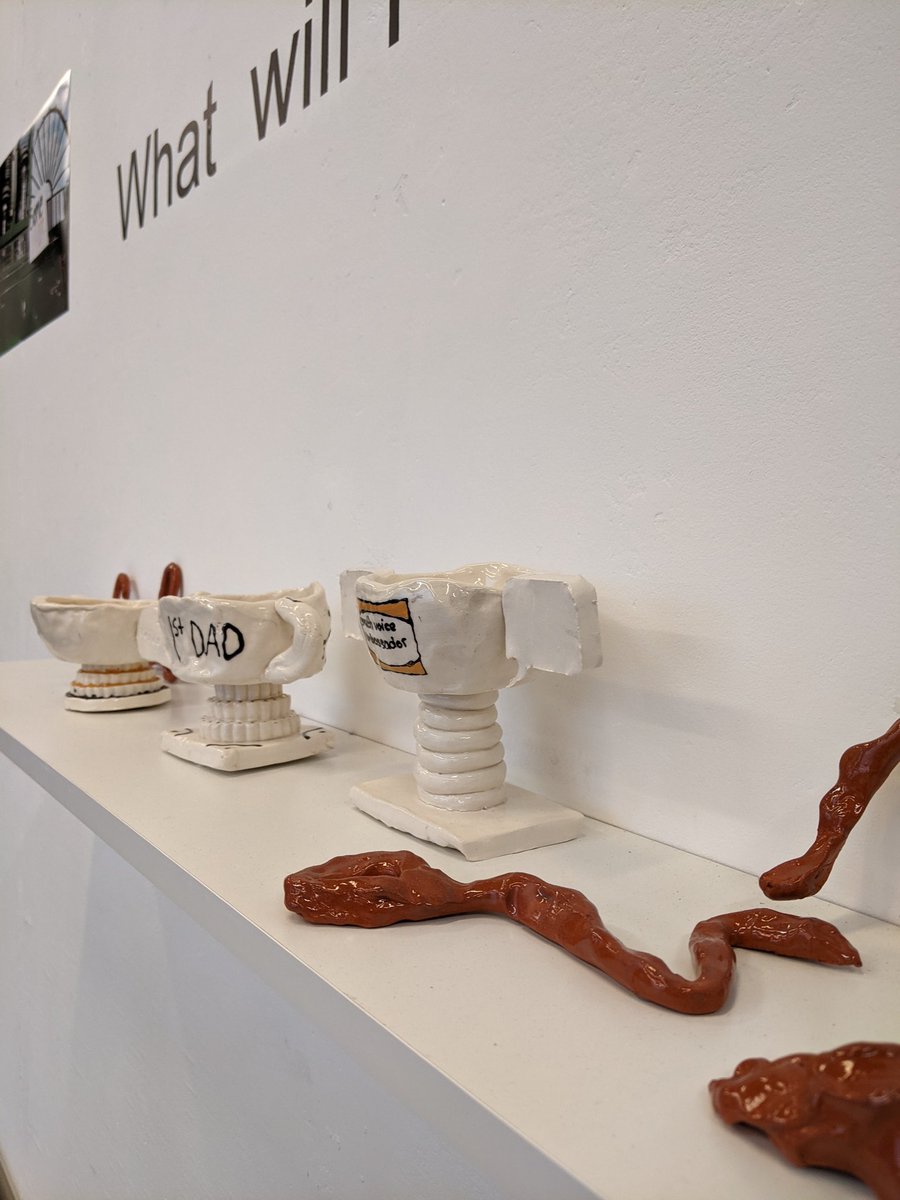 the_turnpike's tweet photo. Visitors to our studio have really enjoyed the 'What will I write? # It's embarrassing' exhibition these past two months. The display brought together work produced by young people & their supporters with artists Abigail Betton & Rachel Mason #MakingofUs @GM_Culture @WiganCouncil https://t.co/Ba6u1hDGfM
