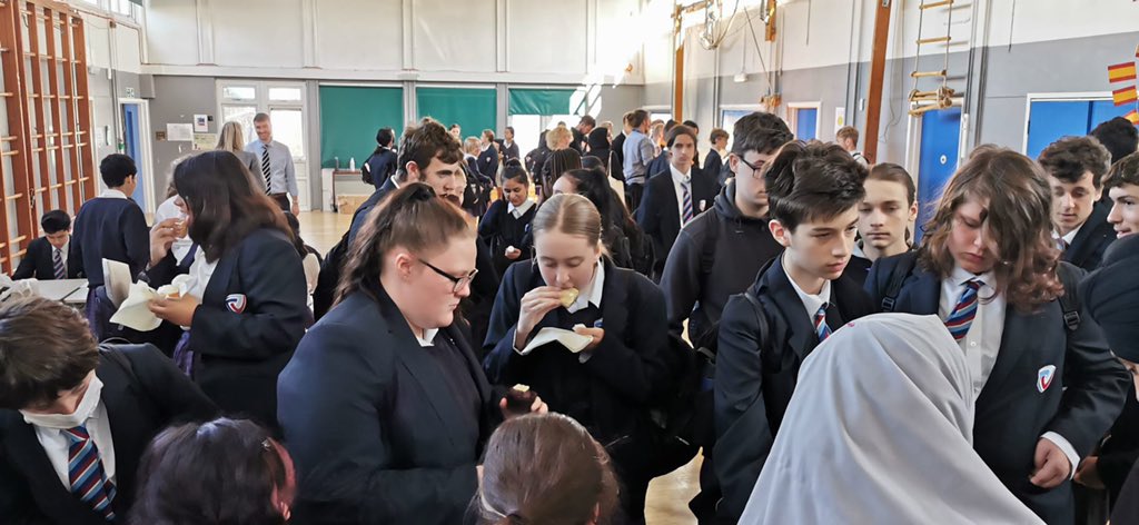 An amazing effort from <a href="/THSSixth/">THSSixth</a> students who ran and organised a successful #MacmillanCoffeeMorning, raising an impressive £495! Special shout out to Taran, Yr 10, who also contributed cakes as part of his #DofE