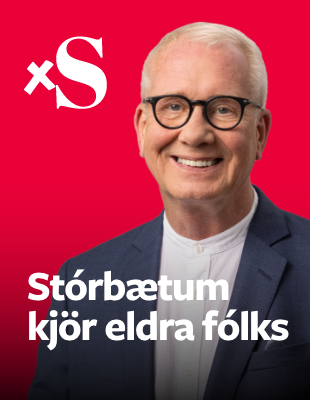 Í dag ræðst hvort félagshyggjan eða auðhyggjan verði við lýði næstu ár. Veljum velferð og betra líf fyrir okkur öll
Setjum x við S