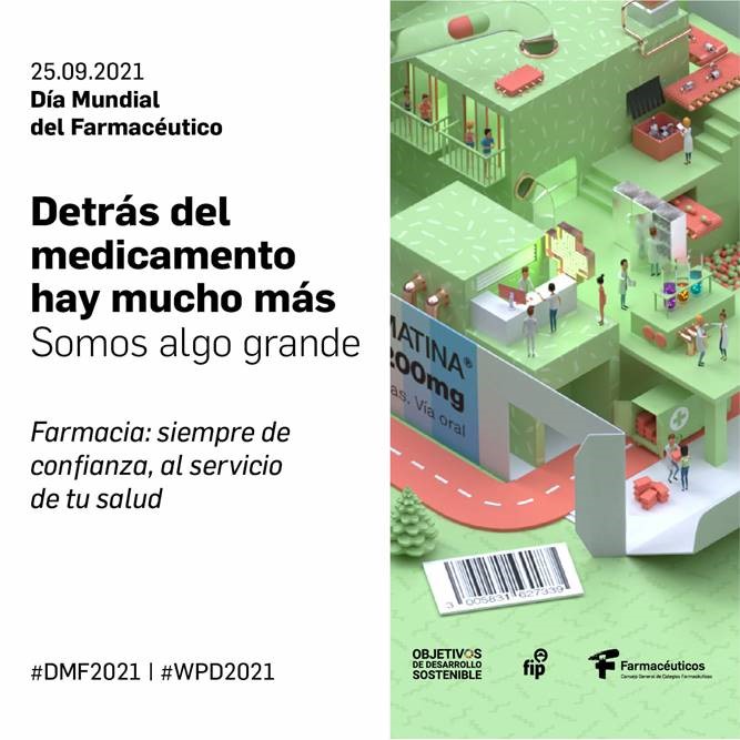 HomeoBoiron's tweet photo. ✅Desde BOIRON nos gustaría sumarnos un año más al 📆Día Mundial del Farmacéutico, agradeciendo y reconociendo a todos los farmacéuticos el lugar tan GRANDE e importante que ocupáis al servicio de la salud de todos.

¡Seguimos a vuestro lado!💪 #DMF2021 #WPD2021 #BoironIsBack https://t.co/HgrvG5q6mm