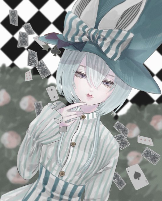 伏し目のtwitterイラスト検索結果 古い順