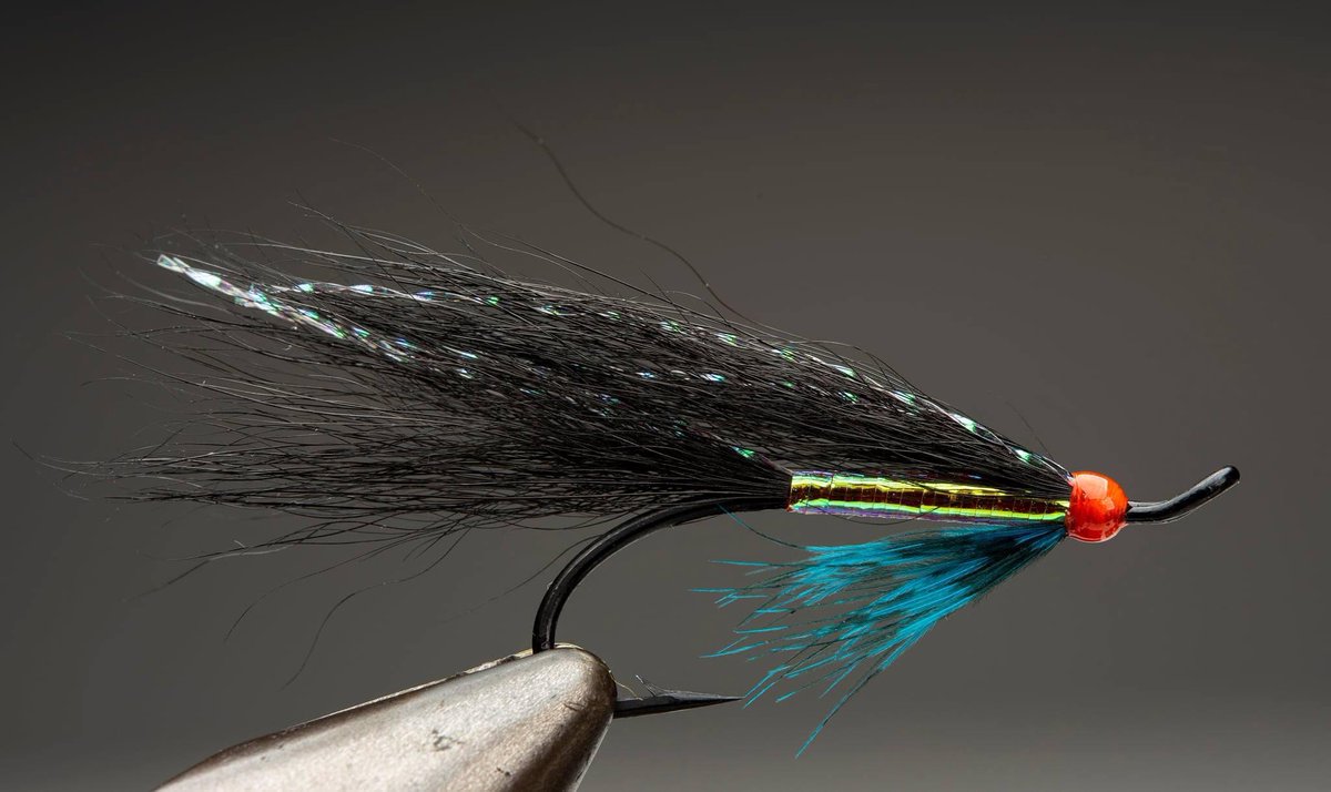SpriteHooks's tweet photo. Magnus Angus’s version of the Haugar tied on the SPRITE Salmon Single S1190 https://t.co/SYKv6v0YXk