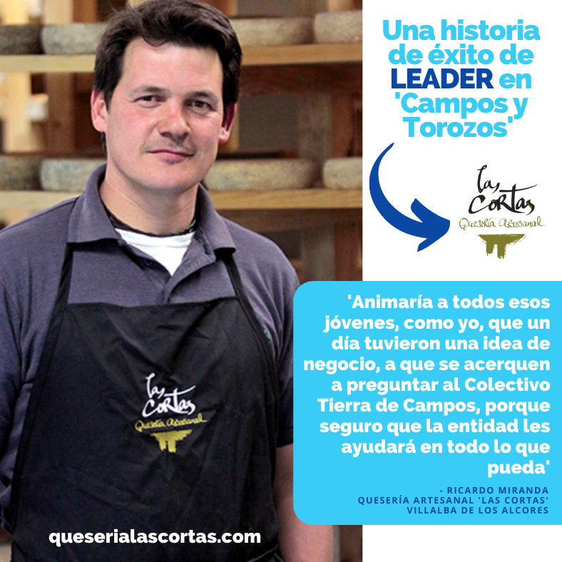 JavierPanGut's tweet photo. 📢Este año, el método LEADER cumple 30 años y, por supuesto, ¡lo celebraremos!
🧀Hoy conocemos la @QueseriaCortas, una historia de éxito LEADER en ‘Campos y Torozos’.
#leader30years #ELARD #desarrollorural #LEADERCamposyTorozos #CLLD #ruralEurope https://t.co/OvFdUJT4Jt
