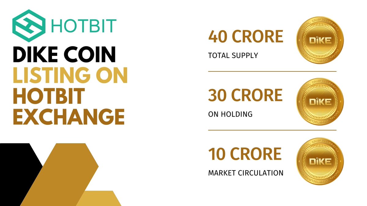 dike11_io's tweet photo. #dikecoin is getting listed on #HOTBIT https://t.co/LMFNsv2tXB