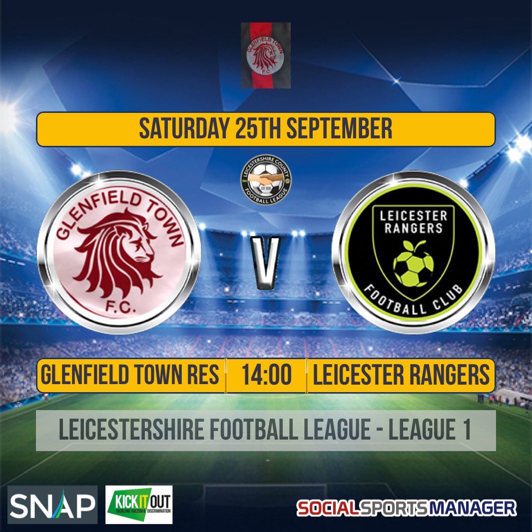 Glenfield Town FC (@glenfieldtown) on Twitter photo 