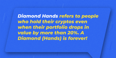 WazirXIndia's tweet photo. #SaturdaySlang Diamond Hands 💎 https://t.co/5hxyl1qvdq