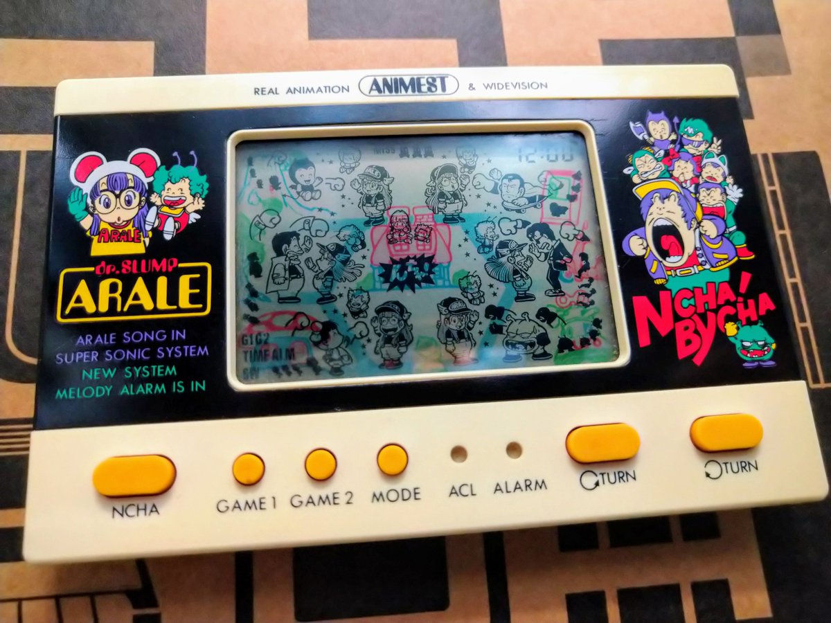 アラレちゃん んちゃばいちゃ ポピー ゲームウォッチ ゲームウォッチ第