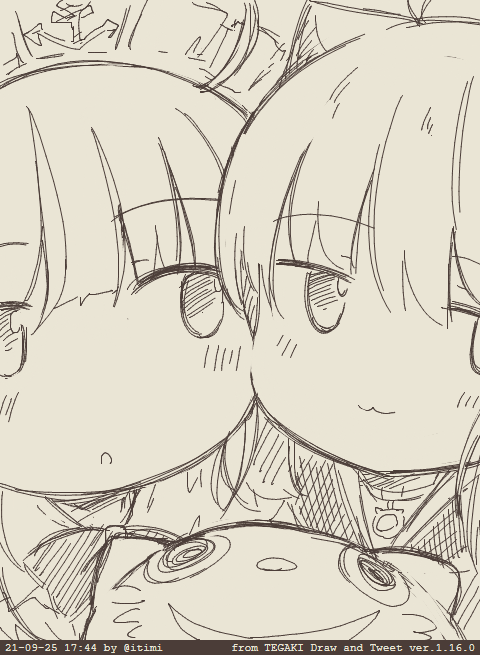 ロリ⚓♡🍙 #tegaki_dt 