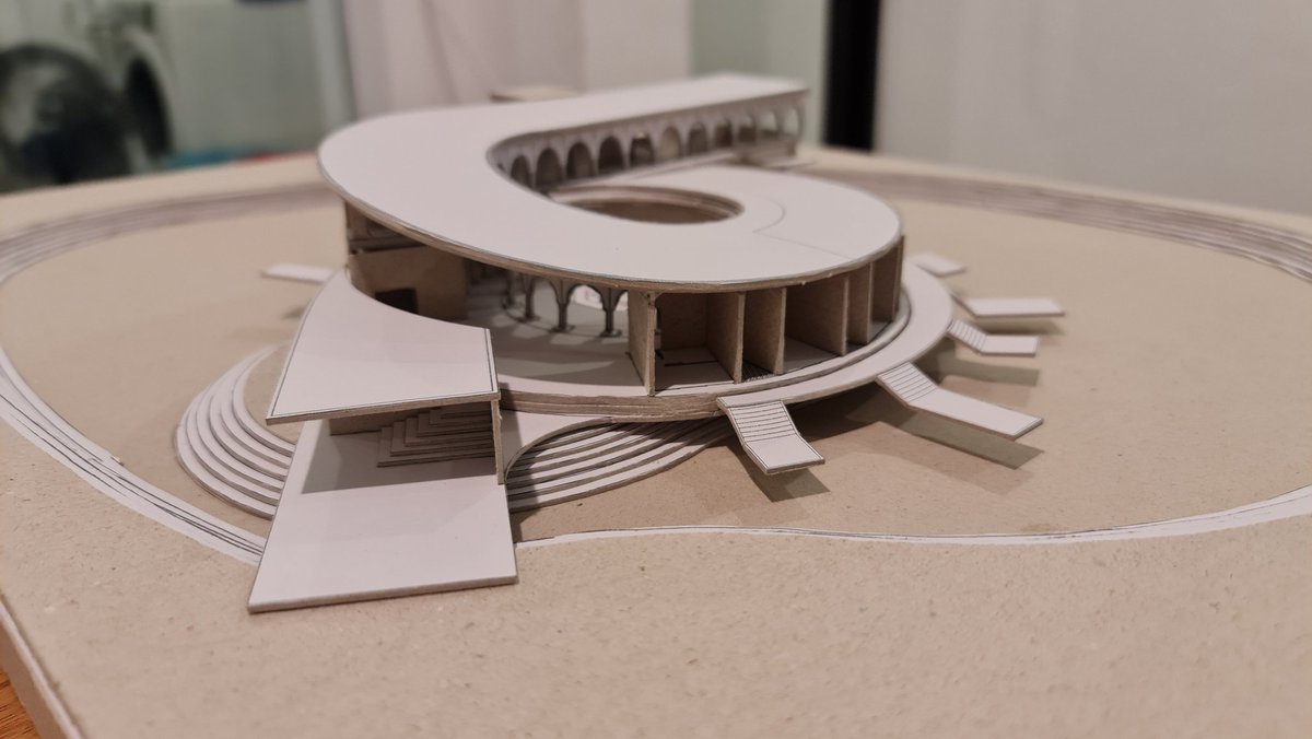 Gab702's tweet photo. ลุยๆๆ mass study project : casa nakhon sawan #nppn #architecturemodel https://t.co/Ztir9l58ng