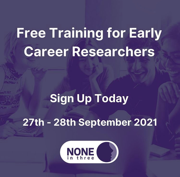Don't forget to register for our Pre-Conference Workshops for early and aspiring researchers! You have 2 days left to register. noneinthree.org/annual-confere… 

#Ni3Conference #Ni3Conference2021 #Ni3Centre #WeAreUKRI #EndGBV @researchisace <a href="/UoHPsych/">Huddersfield Psychology</a> @weloveresearch