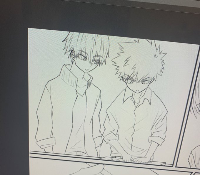 轟爆のニラパートちょうど描いてたんだけど、普通に配置逆でクッ!!!ってなりました
公式でそんなまさか来るとは思わないじゃないですか…………… 