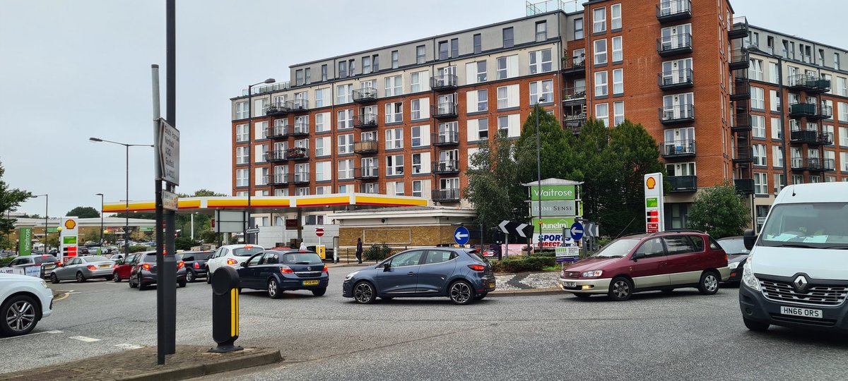 The govt: There is no shortage of lorry drivers. There is no petrol crisis. We promise 🤞

The country: