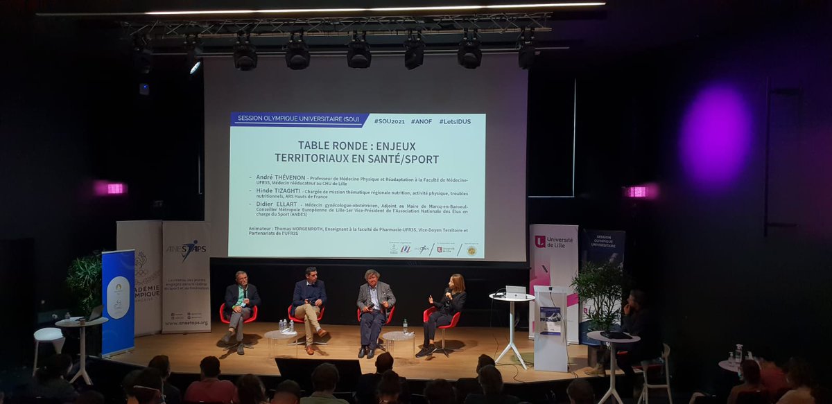 terrien_valerie's tweet image. Les temps d&apos;échanges et de réflexion entre étudiants, les conférences et tables rondes avec des intervenants et sportifs de haut- niveau de grande qualité, s&apos;enchaînent à la #SOU2021 #ANOF #LetsIDUS  pour le plus grand plaisir des étudiants.@florencebarisea