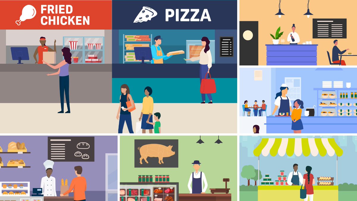 TamesideCouncil's tweet photo. Allergen labelling laws for prepacked for direct sale (PPDS) foods change on 1 October.

Get ready with @foodgov’s guides for:
🔴 Bakeries
🟠 Butchers
🟡 Fast food and takeaways
🟢 Mobile sellers
🔵 Restaurant, cafes and pubs
🟣 Schools

For more info: https://t.co/WHQvb129x3 https://t.co/OrCMmThjSi