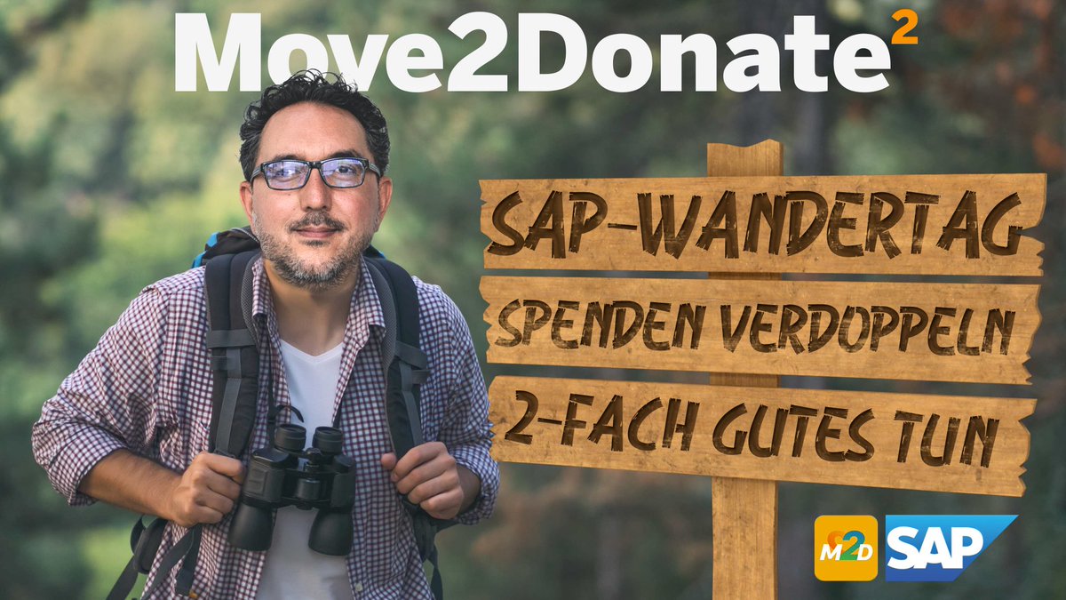 CYounosi's tweet photo. Das Wetter meint es heute gut mit Wander:innen an diesem #SAPWandertag.
Denn heute heißt es: Doppelt Punkte sammeln, doppelt spenden und doppelt Gutes tun!
Achja: Wusstest Ihr, dass es auch barrierefreie Wanderrouten gibt? Sehr coole Sache!
@MasaSchmidt @diehmsusanne @SAP https://t.co/xod7wCpBCL