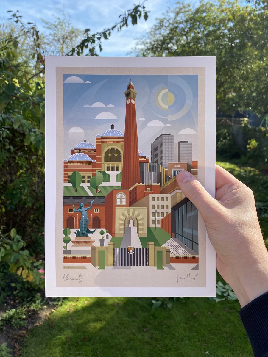 Brumhaus's tweet image. I’m at Moseley Arts Market today til 3pm ☀️#moseley #art #brum #birmingham