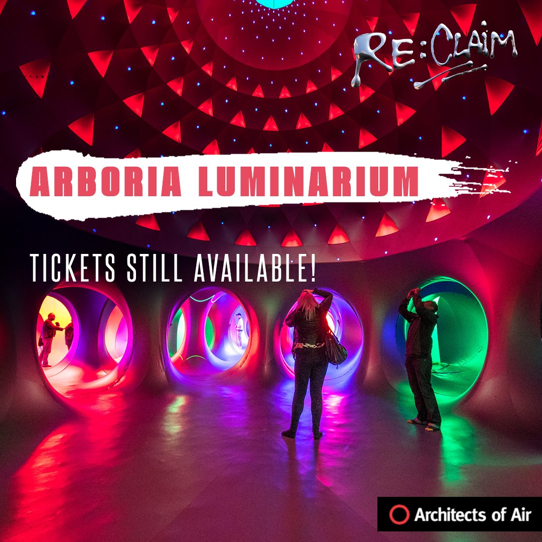 Get your Luminarium tickets TODAY (Sat 25th) and tomorrow (Sun 26th) if you haven’t already bought them! @ArchitectsofAir #visitsouthampton #oursouthampton #reclaimsouthampton