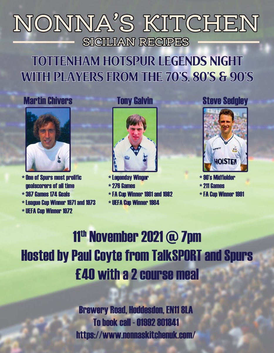 Hopefully see a few of you Spurs fans there... COYS!