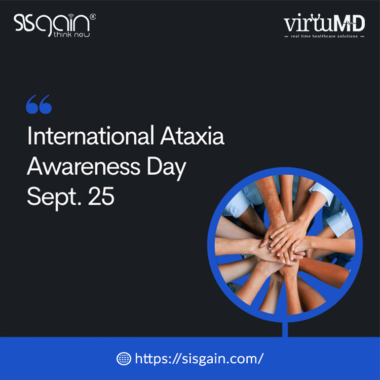 International #Ataxia #Awareness #Day (IAAD) is on #September 25th of each year. Let us #move #forward & bring the proper attention to this #medical condition and work on fighting it!
#AtaxiaAwarenessDay #InternationalAtaxiaAwarenessDay #ataxiaawareness #wellness #health #virtuMD