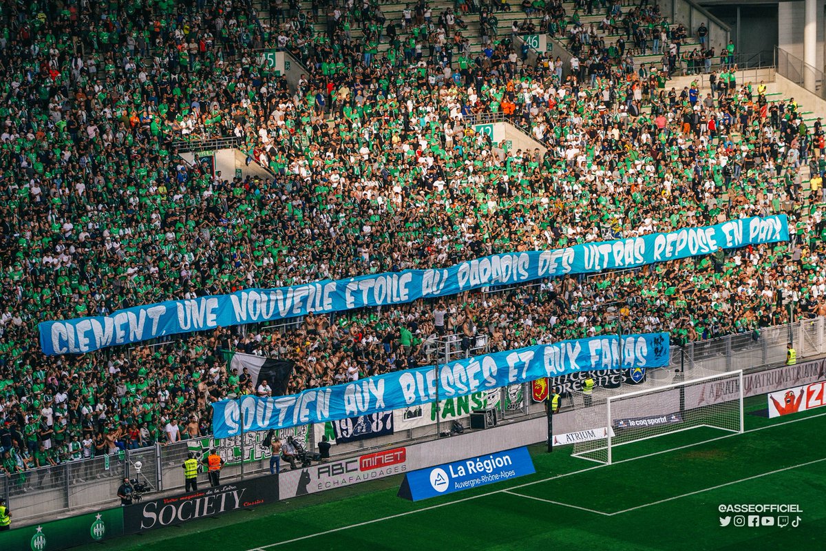 🕊 Le Chaudron a une pensée pour Clément, supporter de l'@OM_Officiel, tragiquement décédé au retour d'un déplacement cette semaine 💫