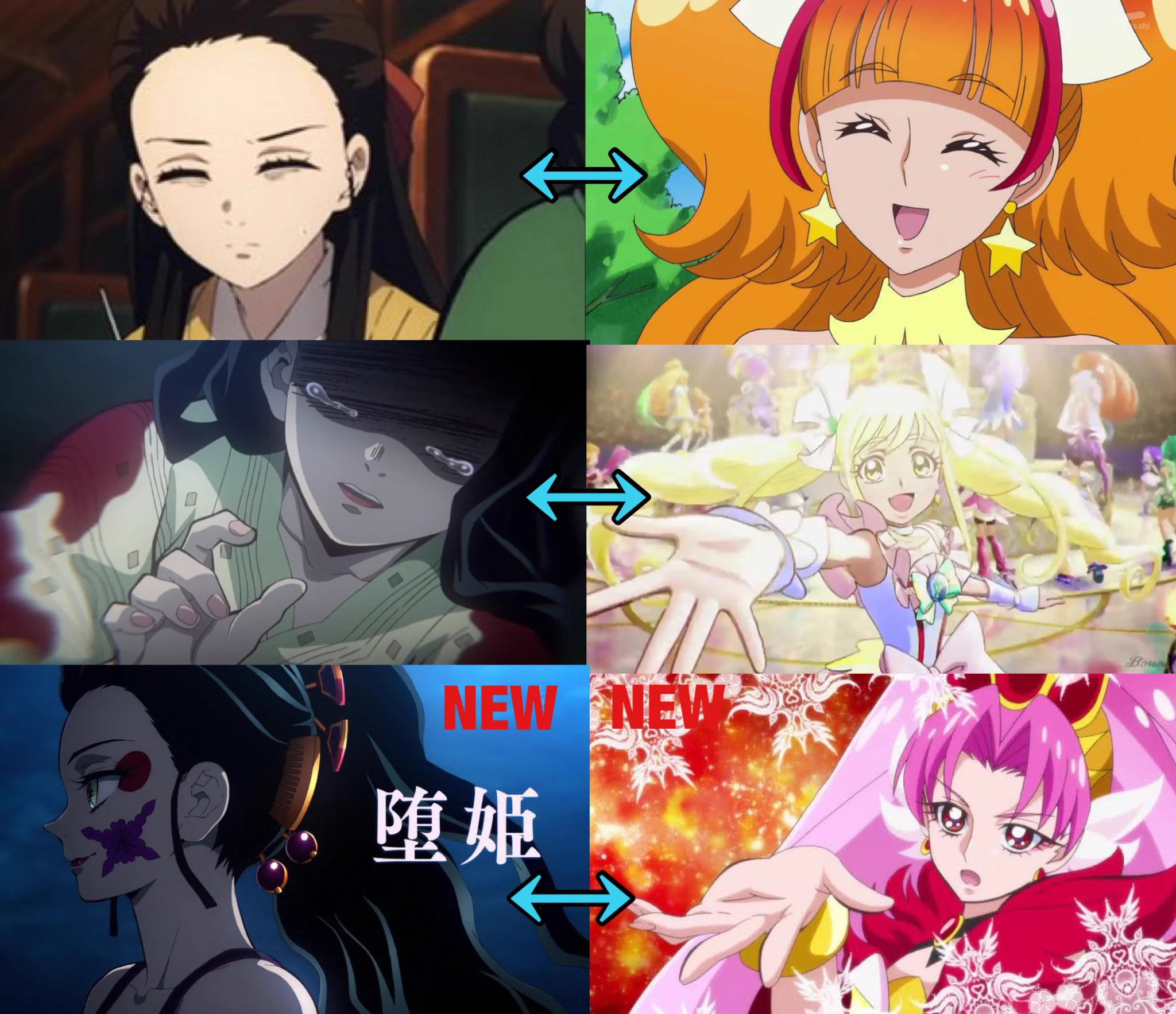 実は多数出演？「鬼滅の刃」と「プリキュア」の共通の声優一覧！