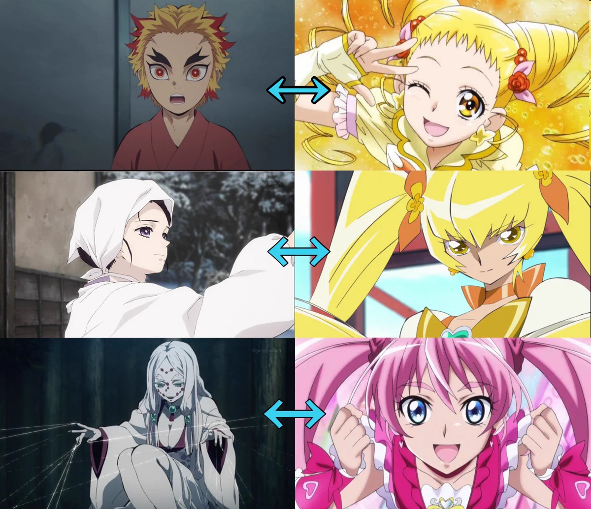 実は多数出演？「鬼滅の刃」と「プリキュア」の共通の声優一覧！