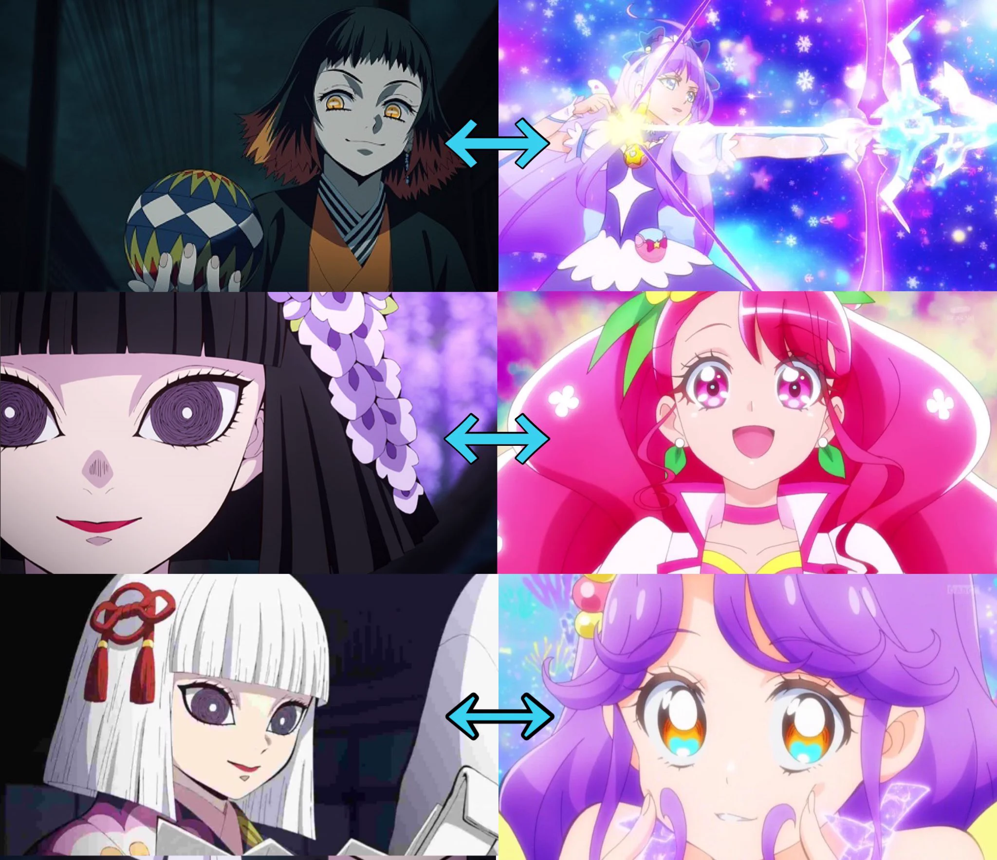 実は多数出演？「鬼滅の刃」と「プリキュア」の共通の声優一覧！