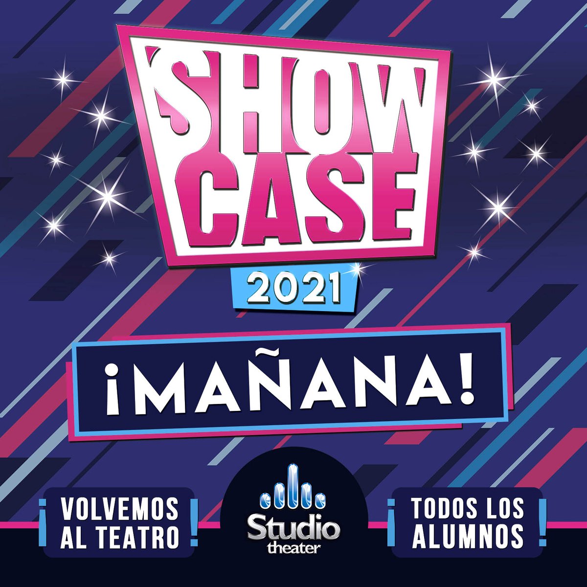 Mañana! Volvemos al teatro!! #Showcase2021
#TodosLosAlumnos #StudioTheater 15 y 18hs!!
Últimas entradas en venta!! Te esperamos!
comediamusicalcordoba.com