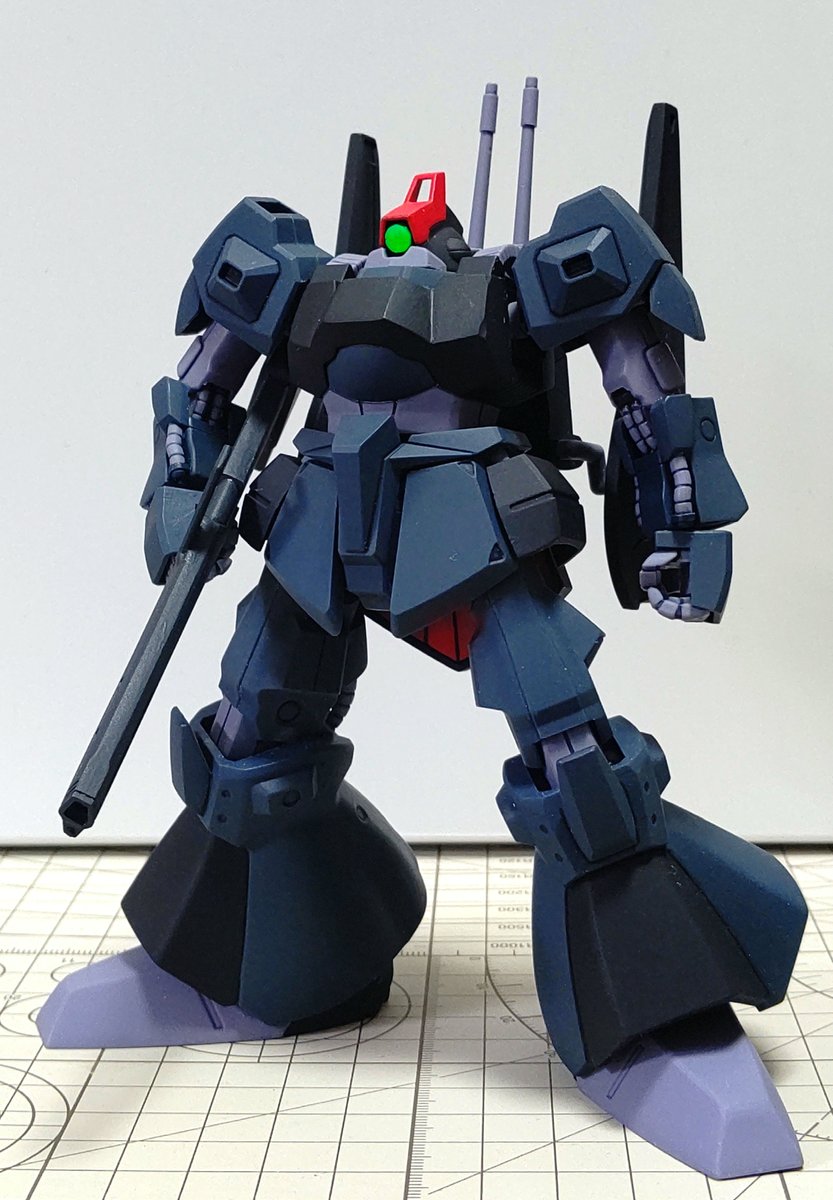 「#ガンプラHGUC リック・ディアス(プレミアムバンダイ)(クレイ・バズーカ構え」|しばいぬのイラスト