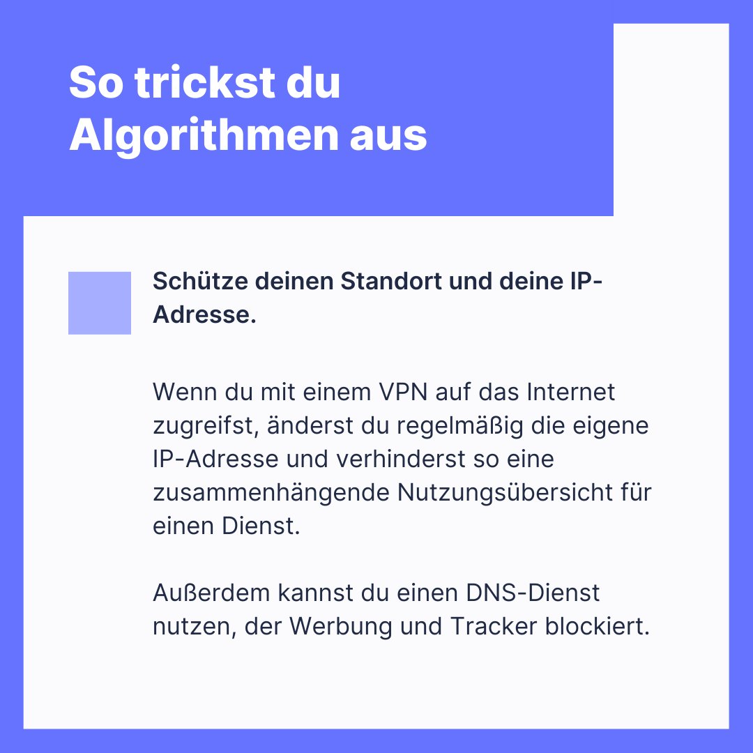 StartPage_DACH's tweet photo. Auch was deine Daten angeht, hast du die #Wahl: Wie viel möchtest du an Unternehmen und #Onlinedienste weitergeben? Unser Gastautor @danarel hat Tipps zusammengestellt, mit denen du #Algorithmen austricksen kannst und trotz zahlreicher Accounts nicht getrackt wirst. 🦊 https://t.co/uw4u3uoD9Y