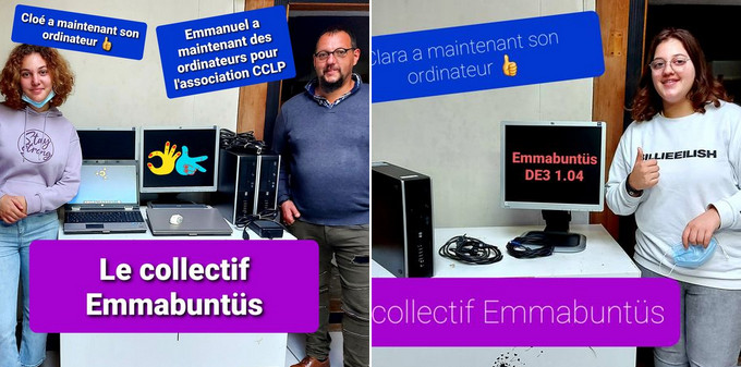 Emmabuntus's tweet image. Un grand bravo à notre cher ami #BlablaLinux qui vient de donner 4 ordinateurs sous Emmabuntüs ❤
Voir les dons précédents : blablalinux.be/2021/09/22/les…