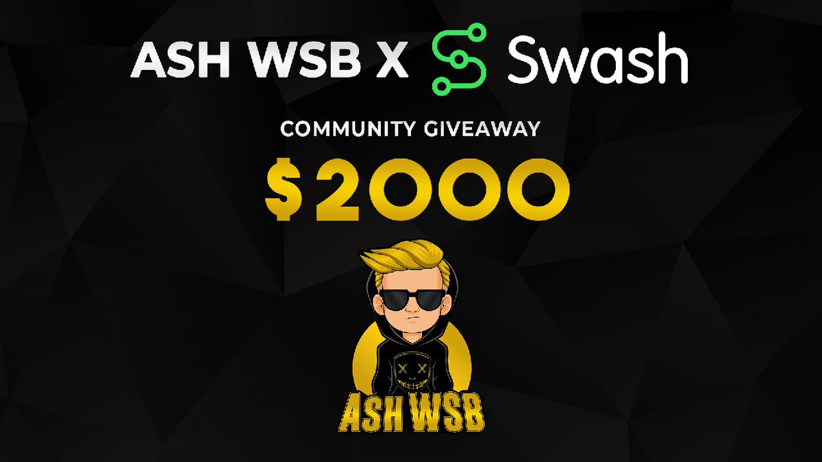 🕵🏻‍♂️ Airdrop: ASHWSB × SWASH
💲 Reward: $ 2,000 USDT
👨‍👨‍👧 Referral: + 1 Entires
⏳ Distribution: 2nd October, 2021
📰 End Date: 2nd October, 2021
🌐 Website:

🟠 Go To The Airdrop Page
wn.nr/wrxXNF