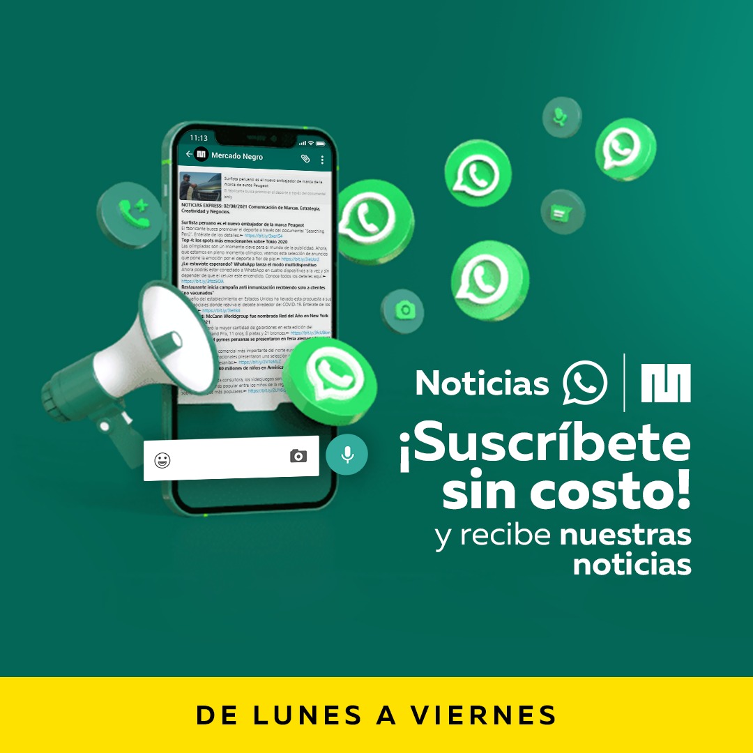 ChambaCreativos's tweet photo. Noticias Express: Recibirás un resumen ejecutivo de todo el acontecer de las marcas locales e internacionales 👉 https://t.co/gGD1qdfWqT https://t.co/Napc7lucgV