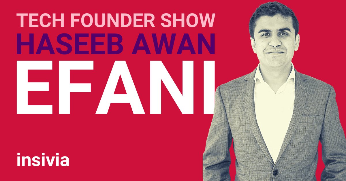 insivia's tweet image. Our next #TechFounderShow episode will feature @haseeb, Founder and CEO of @efani .

Set a reminder to watch Tuesday&apos;s live show ➔ insivia.social/3kD5ukH

#TechFounders #Insivia #ThinkSmart #ActBold #cyberawareness #cyberprotection #databreach #dataprivacy