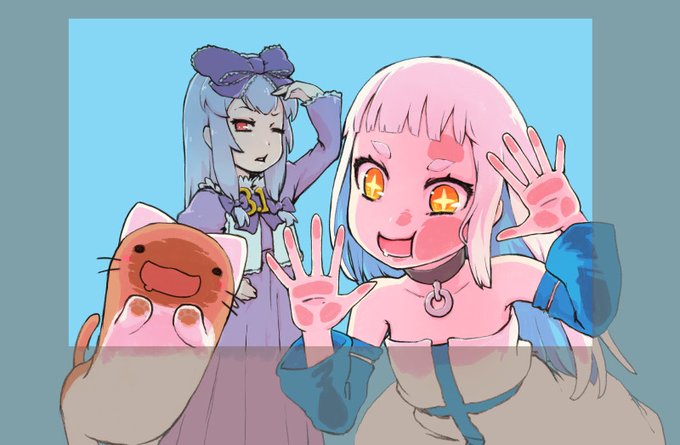 途中まで画面に対するキャラの大きさを決めかねてたのでここらへんまで線を入れています。 