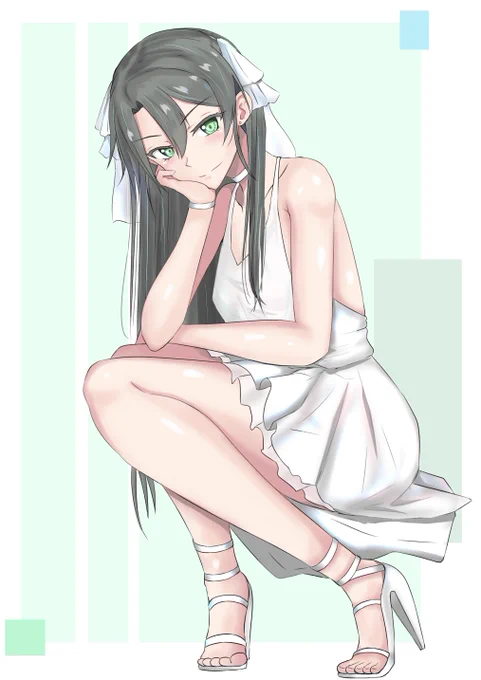 おまけ
髪下ろし差分 