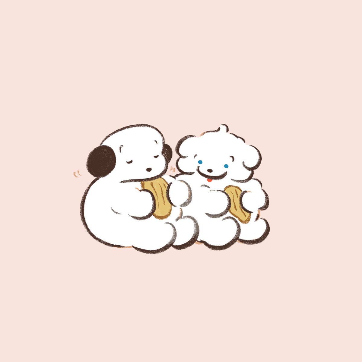 ココモとスモア 干し芋 もちゃもちゃ おいし