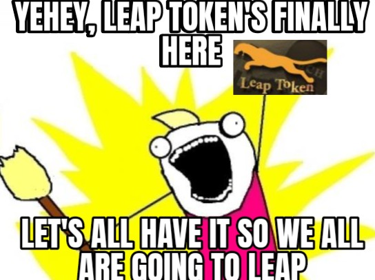a_natilyn's tweet image. Here's my entry

Yehey, Leap Token's finally here
Let's all have it so we all are going to leap

0x78af1ebC10047D72BA5063131867D5d6d045f45F

#LEAPTOKEN