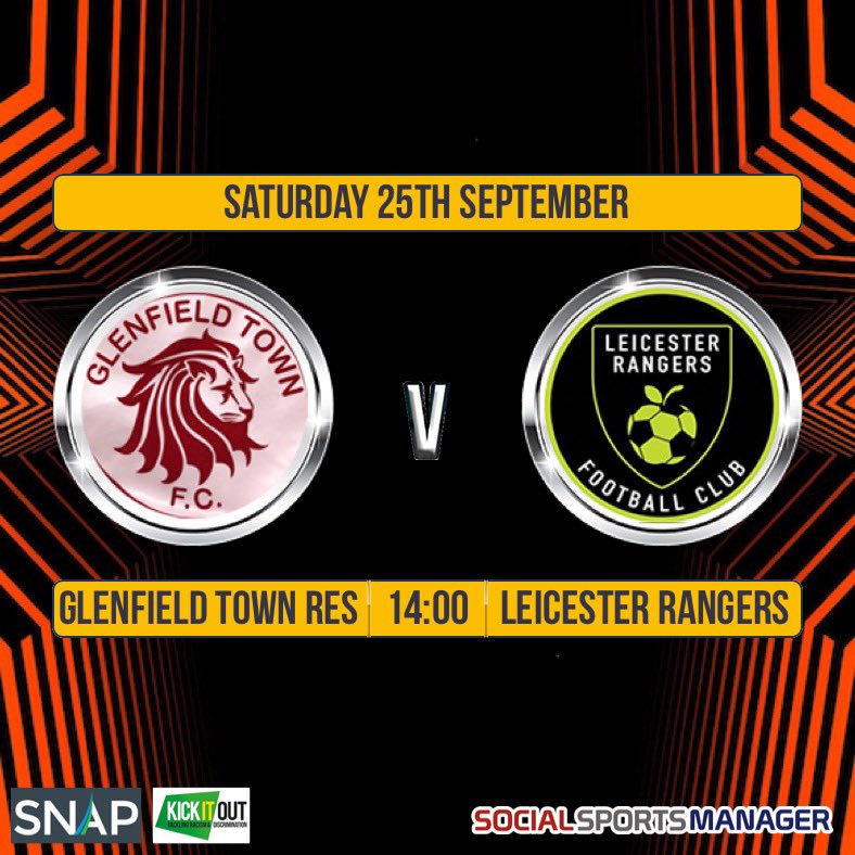 <a href="/Glenfieldtown/">Glenfield Town FC</a> Res v <a href="/LeicesterRange1/">LeicesterRangersFC</a>